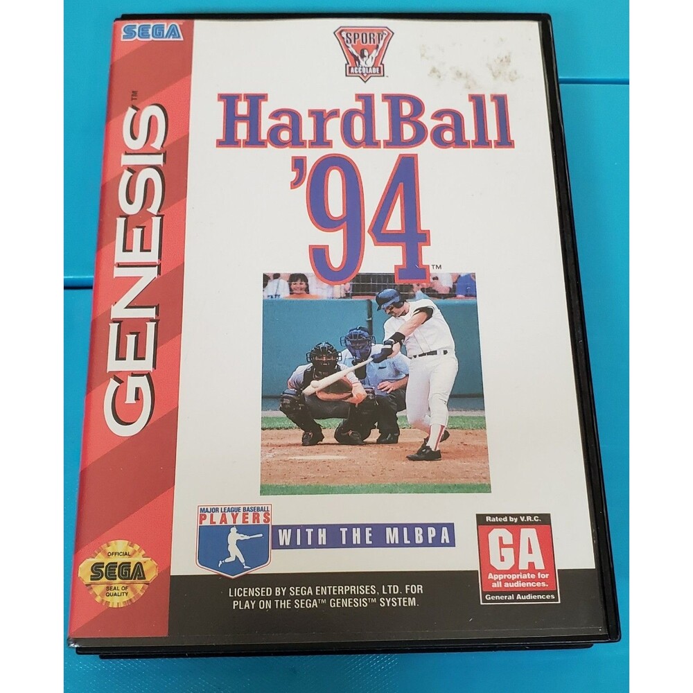 HardBall '94 (Sega Genesis, 1994) UNTESTED